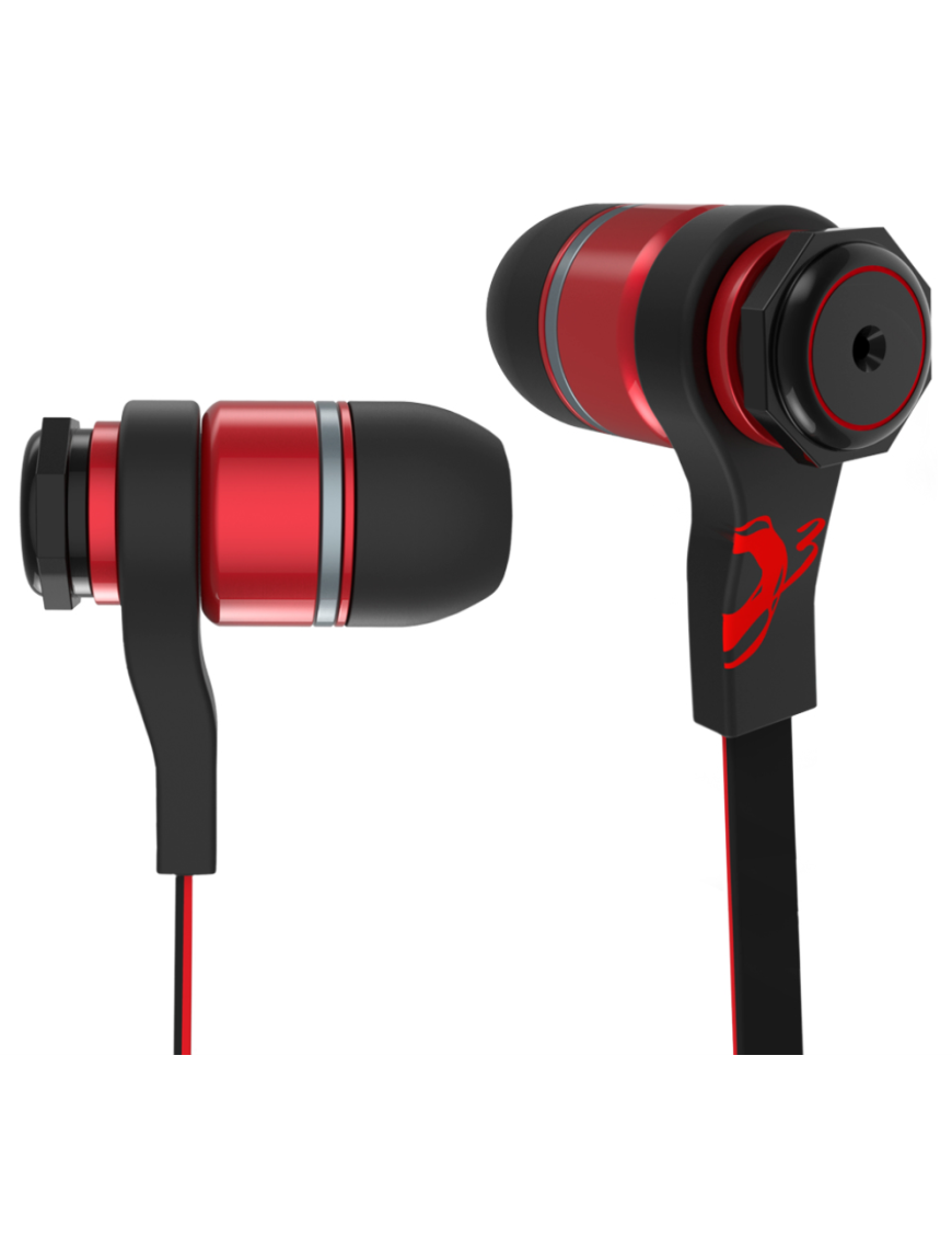 Ozone TriFX Auriculares Alámbrico Dentro de oído Llamadas/Música Negro, Rojo