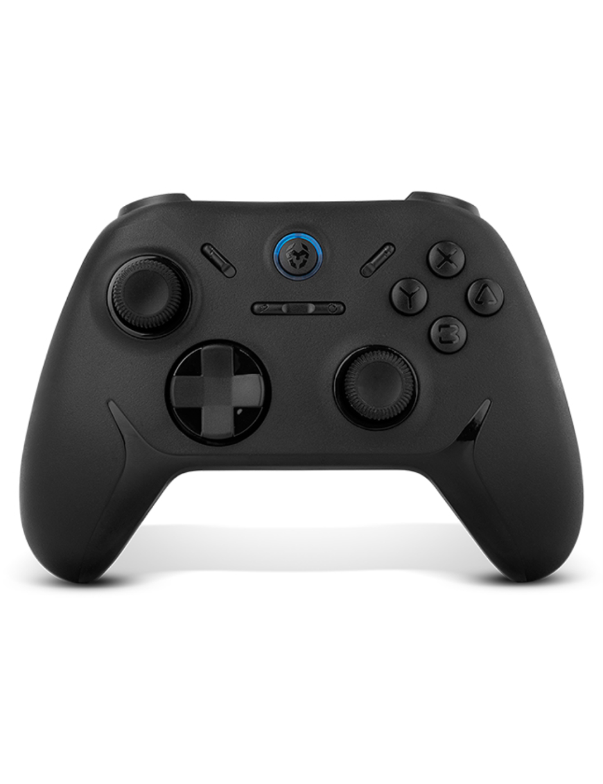 Krom Kadoer Negro Bluetooth/USB Palanca de mando Digital Android, Nintendo Switch, Nintendo Switch 2, PC, iOS