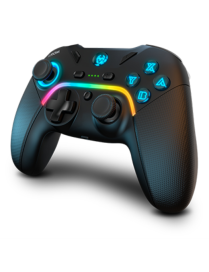 Krom Kayros Negro Bluetooth Gamepad Analógico/Digital Android, Nintendo Switch, PC, iOS