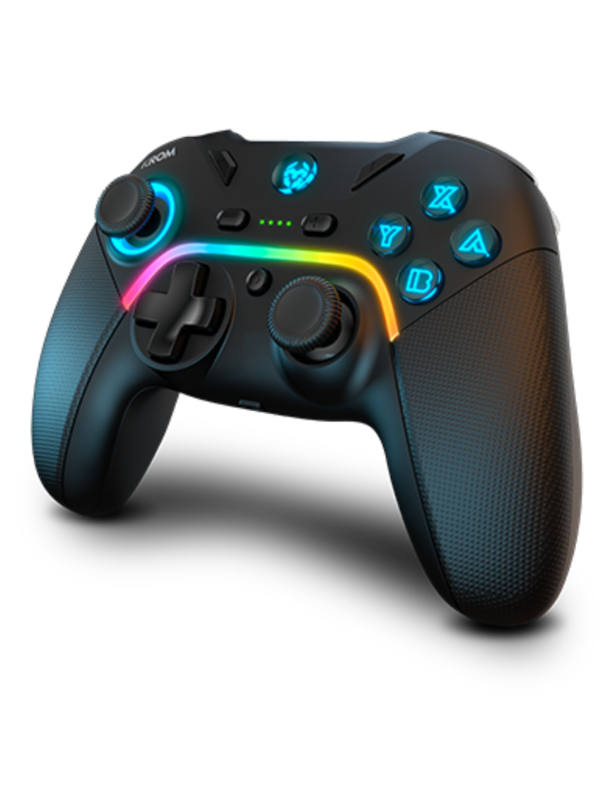 Krom Kayros Negro Bluetooth Gamepad Analógico/Digital Android, Nintendo Switch, PC, iOS