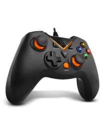Krom NXKROMKEY mando y volante Negro USB Gamepad Analógico/Digital Android, PC, Playstation 3