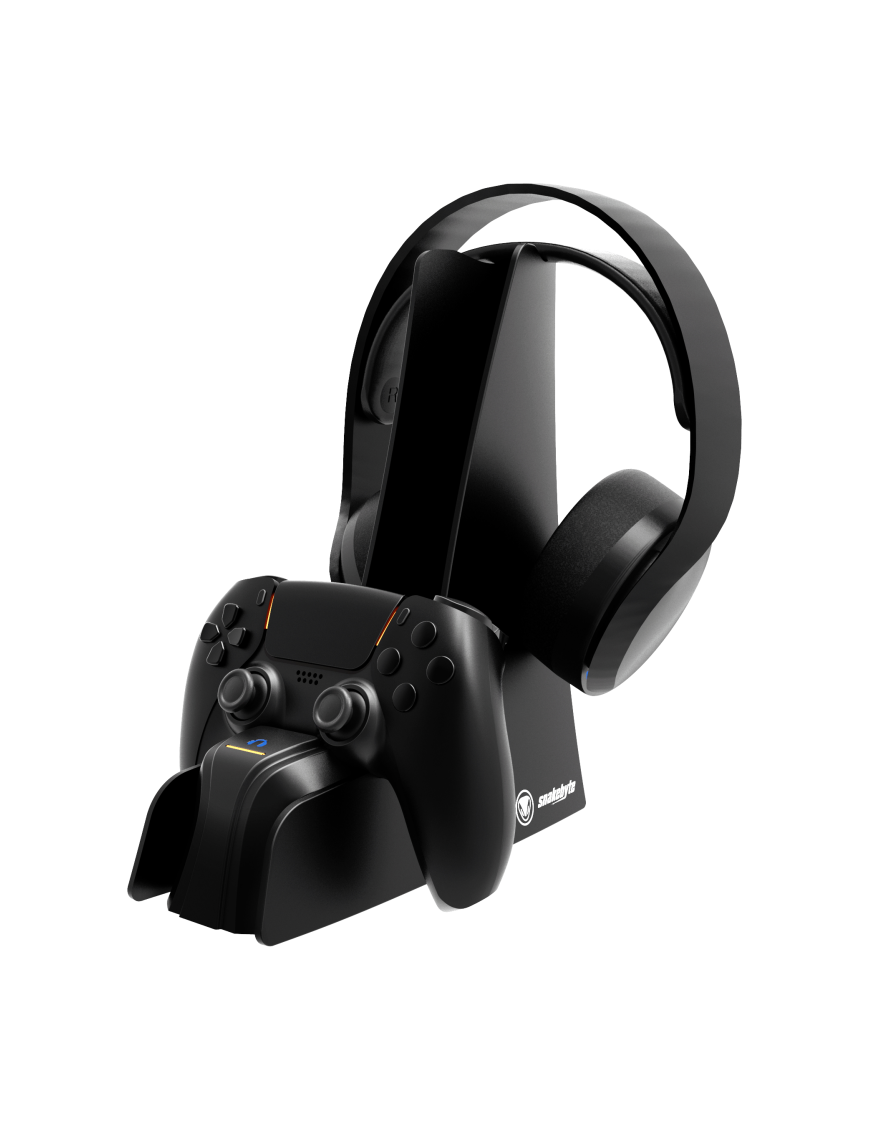 Snakebyte Dual Charge & Headset Stand 5 Soporte de recarga