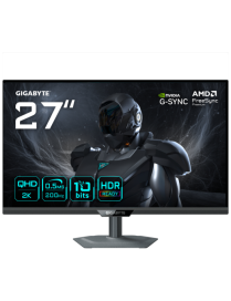 GIGABYTE G27Q20 Monitor Gaming 27” QHD - 2560 x 1440, 200Hz, 0.5ms, Compatible con G-Sync, FreeSync Premium, HDR10, HDMI 2.0