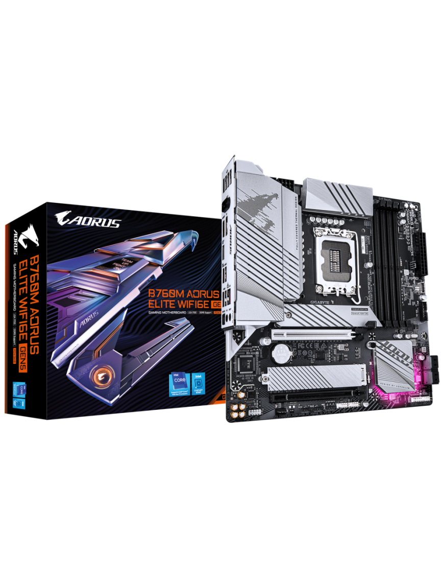 GIGABYTE B760M AORUS ELITE WIFI6E GEN5 Placa Base