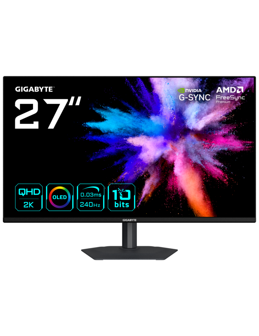 GIGABYTE GO27Q24A Monitor Gaming OLED 27” 2K QHD