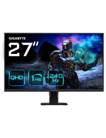 GIGABYTE GS27Q X Monitor gaming 27" QHD - 2560 x 1440, 240Hz, 1ms, 300 cd/m², FreeSync Premium Pro, HDR Ready, HDMI 2.0