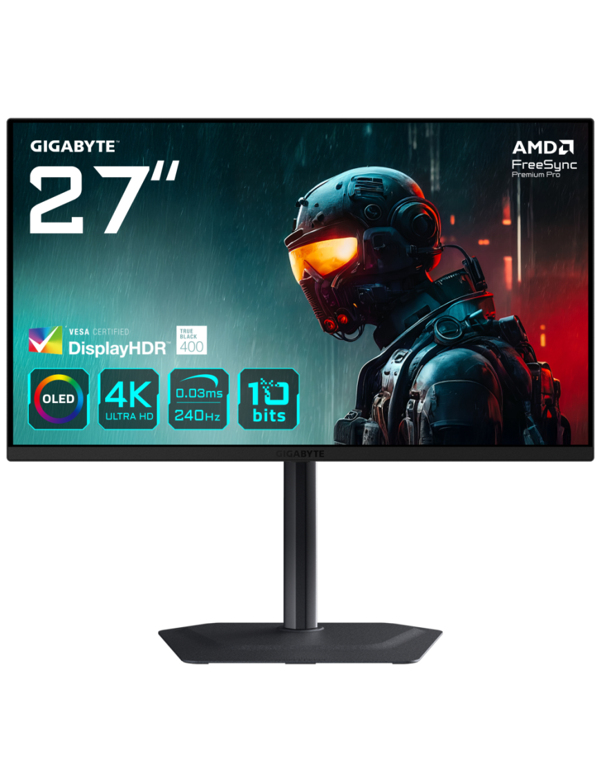 GIGABYTE MO27U2 OLED 4K UHD Gaming Monitor