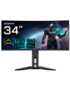GIGABYTE Monitor de juegos curvo OLED WQHD MO34WQC2 de 34"
