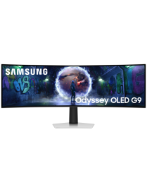 Samsung G93SD pantalla para PC 124,5 cm (49") 5120 x 1440 Pixeles Dual QHD OLED Plata