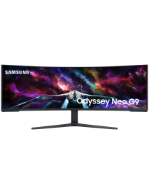 Samsung G95NC pantalla para PC 144,8 cm (57") 7680 x 2160 Pixeles Dual UHD LED Negro, Blanco
