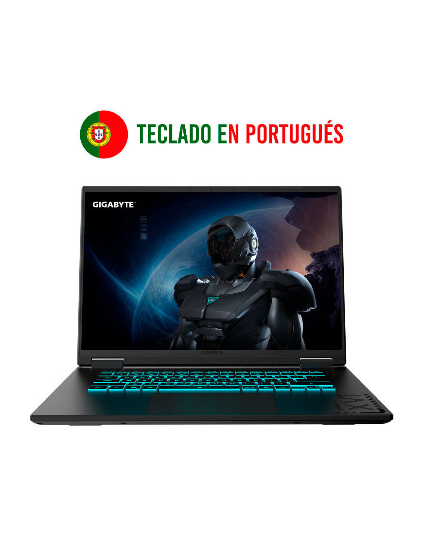 GIGABYTE GAMING A16 3VHK3PT864SD ordenador portatil AMD Ryzen™ 7 260 Portátil 40,6 cm (16") WUXGA 32 GB DDR5-SDRAM 1 TB SSD