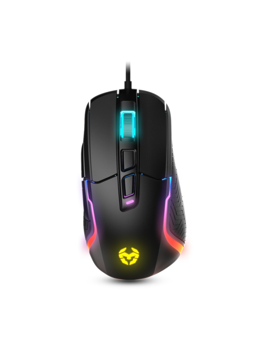 Krom Kick ratón Juego mano derecha USB tipo A Óptico 6200 DPI