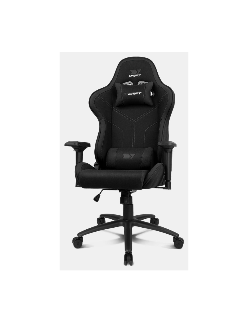 DRIFT DR110BK silla para videojuegos Butaca para jugar Asiento acolchado Negro
