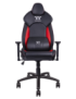 Thermaltake GGC-VCO-BRLWDS-01 silla para videojuegos Butaca para jugar Asiento acolchado Negro, Rojo