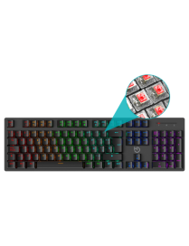 Hiditec GK400 ARGB teclado Juego USB Negro