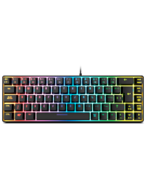 Krom Kalista teclado Juego USB Negro