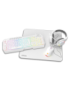 Krom Kenta 4 in 1 RGB Gaming Kit, Blanco