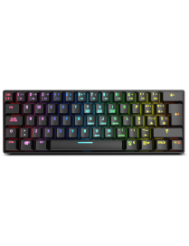 Krom Kluster teclado Juego USB + Bluetooth Negro