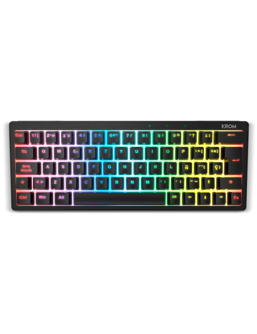 Krom Kreator teclado USB Negro