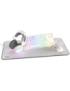 Krom NXKROMKLASS teclado Ratón incluido Juego USB QWERTY Inglés Blanco