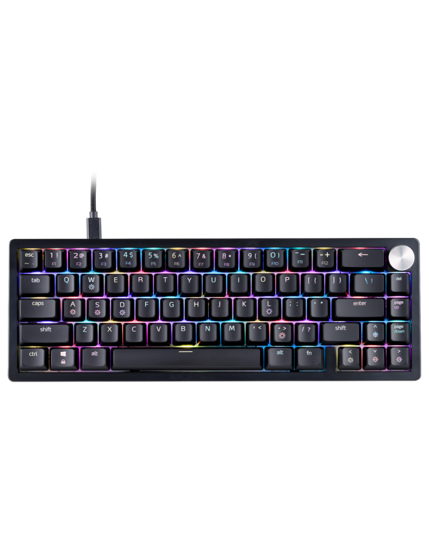 XPG SORCERER MINI teclado Juego USB QWERTY Inglés Negro