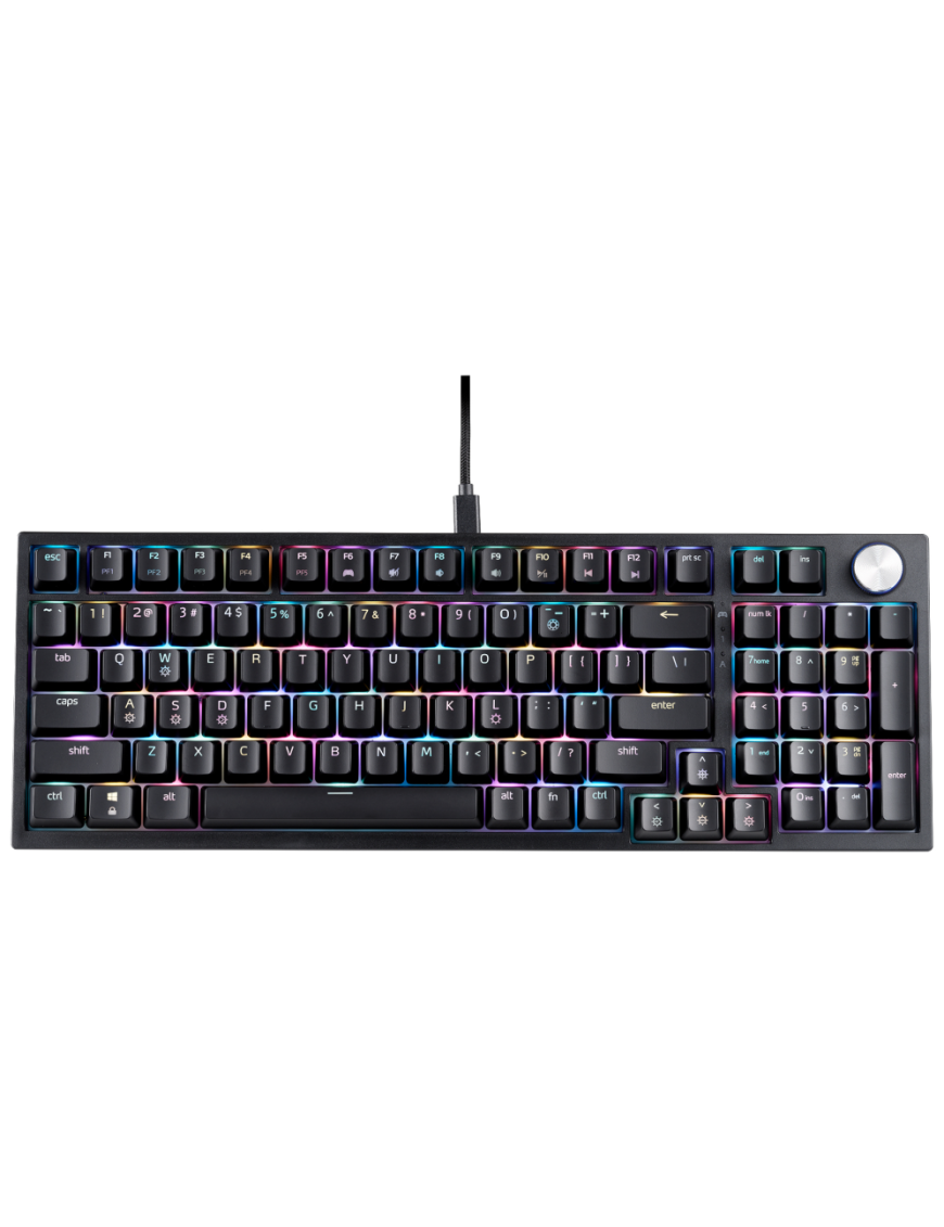 XPG SORCERER teclado Juego USB Español Negro