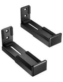 AISENS Soporte Universal de Pared para Barra de Sonido, Negro