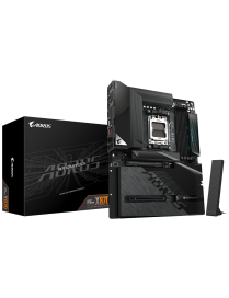 GIGABYTE X870 AORUS STEALTH Placa Base - Compatible con procesadores AMD Ryzen 9000, VRM digital de 16+2+2 fases, hasta 8200MHz