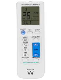 Ewent EW1579 mando a distancia Aire Acondicionado Botones