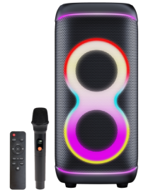 Denver BPS-370 Altavoz para fiestas Negro 100 W