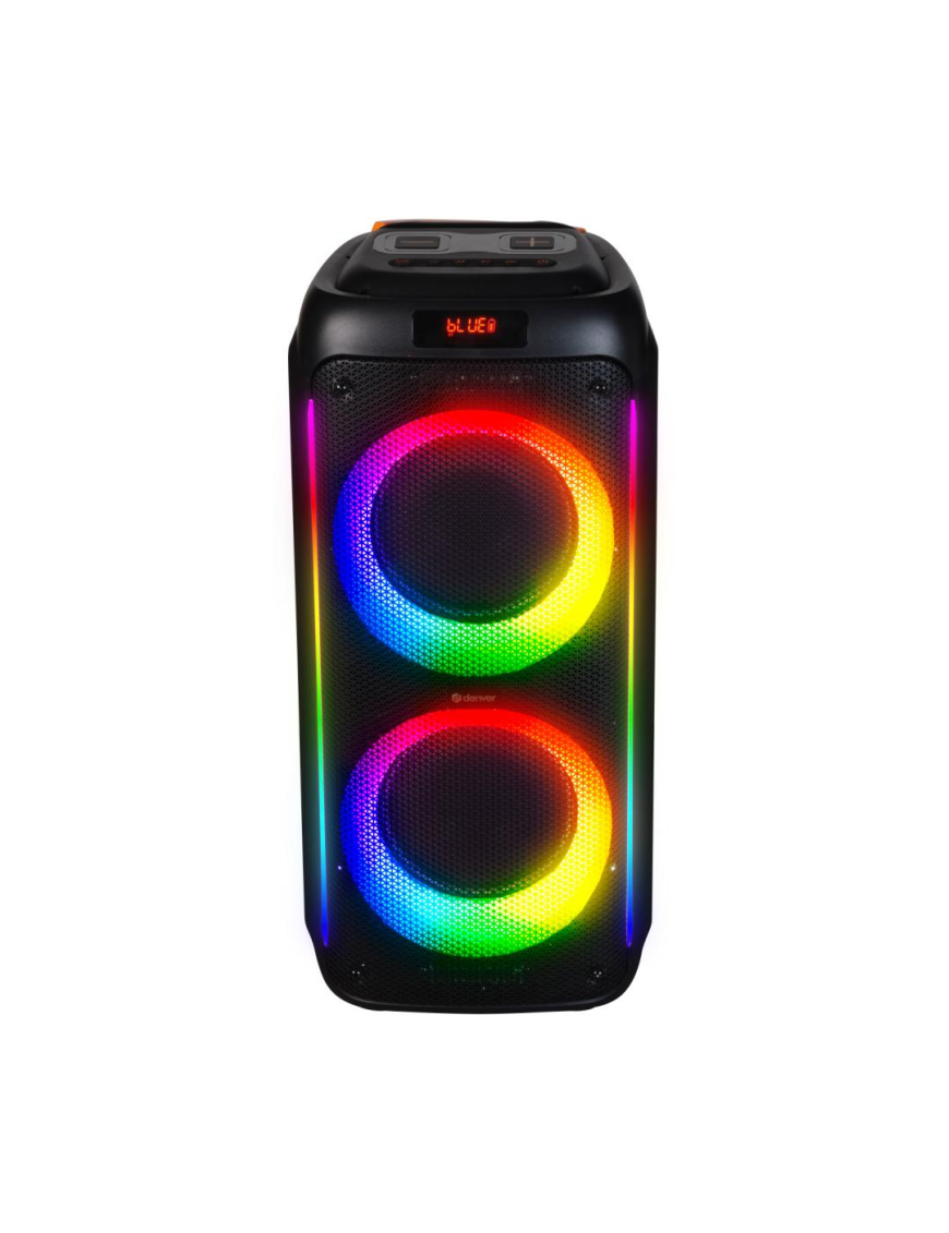 Denver BPS-458 Altavoz para fiestas Negro 100 W