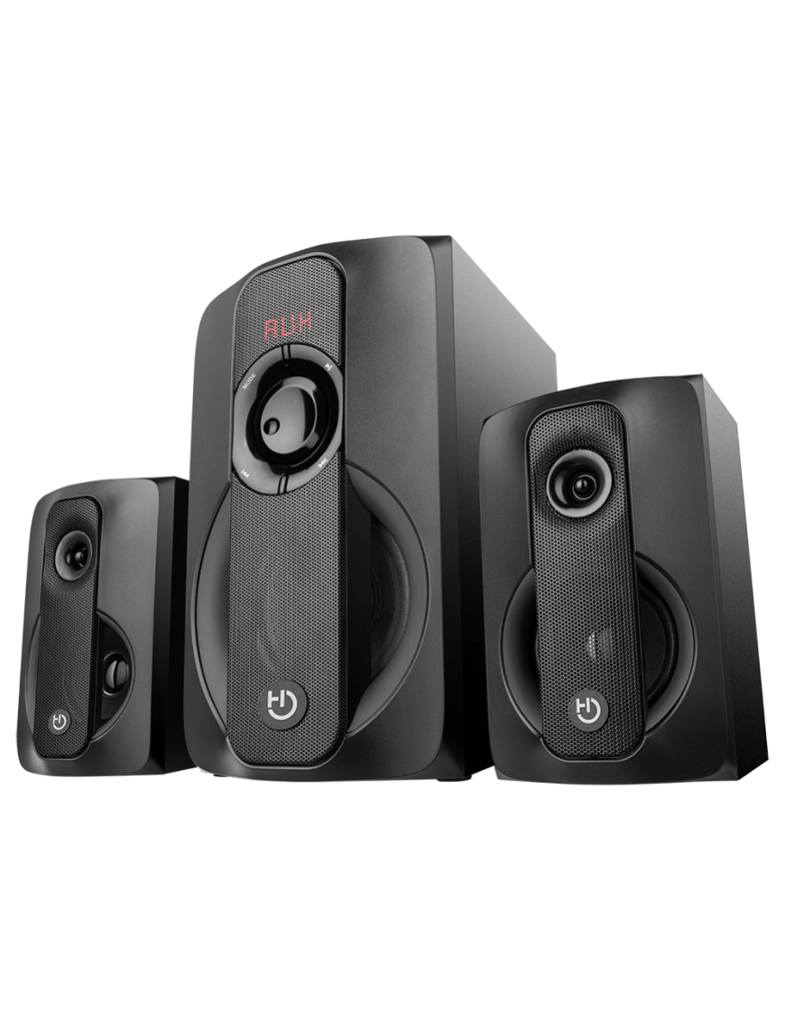 Hiditec H400 conjunto de altavoces 40 W Universal Negro 2.1 canales Bluetooth