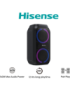 Hisense Party Rocket 160 Altavoz para fiestas Negro 160 W