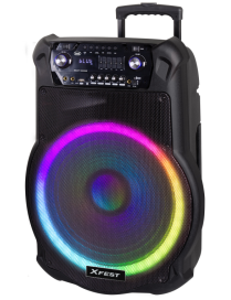 Trevi XF 1600 KB Altavoz para fiestas Negro 200 W