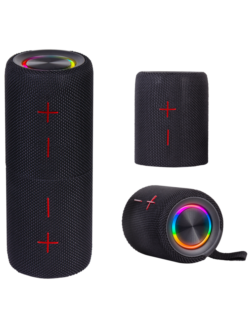 Trevi XR 8A44 DOUBLE Altavoz portátil estéreo Negro 20 W