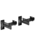 AISENS Soporte Universal De Pared Giratorio E Inclinable Para Altavoces, Negro