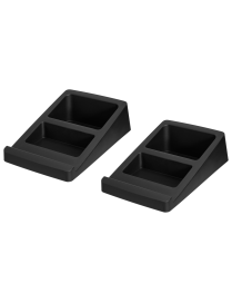 AISENS Soporte Universal De Sobremesa Para Altavoces, Negro