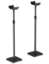 AISENS Soporte Universal De Suelo Giratorio E Inclinable Para Altavoces, Negro