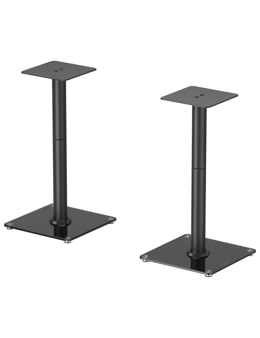 AISENS Soporte Universal De Suelo Para Altavoces, Negro