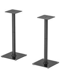 AISENS Soporte Universal De Suelo Para Altavoces, Negro