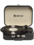 Denver VPL-130DGR tocadisco Tocadiscos de tracción directa Negro Semiautomático