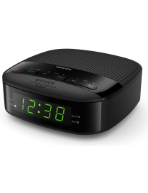 Philips TAR3205/12 radio Reloj Digital Negro