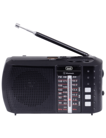 Trevi 0RA7F2000 radio Portátil Analógico y digital Negro