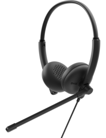 DELL WH125 Auriculares Alámbrico Diadema Oficina/Centro de llamadas USB tipo A Negro