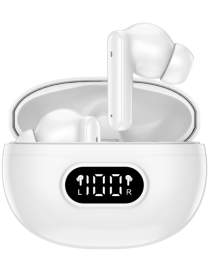 Denver TWE-357 auricular y casco Auriculares True Wireless Stereo (TWS) Clip de oreja Llamadas/Música/Deporte/Uso diario USB Tip