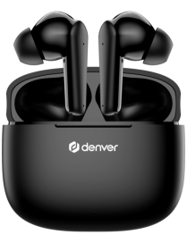Denver TWE-48B Auriculares True Wireless Stereo (TWS) Dentro de oído Llamadas/Música Bluetooth Negro