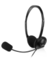 Ewent EW3567 auricular y casco Auriculares Alámbrico Diadema Llamadas/Música Negro