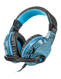 FURY Hellcat Auriculares Alámbrico Diadema Juego Negro, Azul