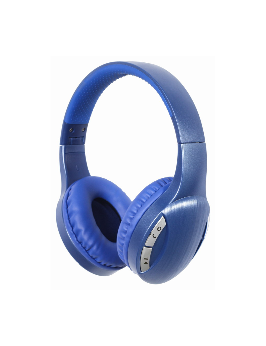 Gembird BTHS-01-B auricular y casco Auriculares Inalámbrico y alámbrico Diadema Llamadas/Música MicroUSB Bluetooth Azul