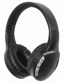 Gembird BTHS-01-BK auricular y casco Auriculares Inalámbrico y alámbrico Diadema Llamadas/Música MicroUSB Bluetooth Negro